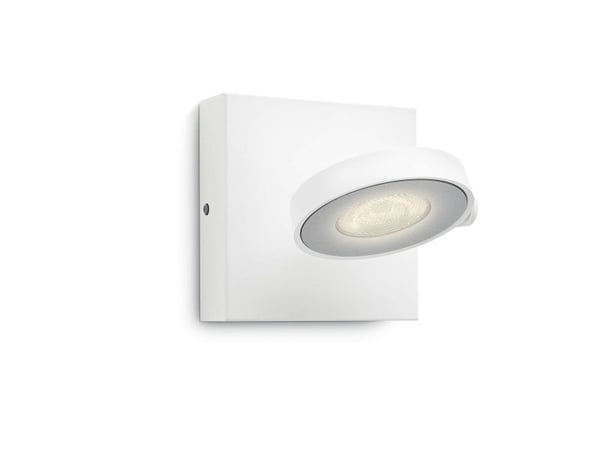 Philips WarmGlow LED Clockwork-spotlys til tak/vegg, Overflateegnet, Ikke-utskiftbare pærer, 1 ampuller, LED, 4,5 W, 2700 K