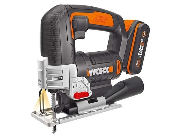 WORX WX543, Toppgrep, Sort, Oransje, Batteri, 18 V, 18 V