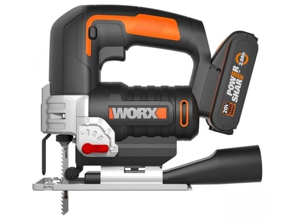 WORX WX543, Toppgrep, Sort, Oransje, Batteri, 18 V, 18 V