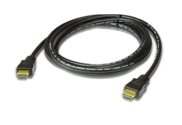 ATEN - High Speed - HDMI-kabel med Ethernet - HDMI hann til HDMI hann - 20 m - skjermet - svart - 4K-støtte - for ATEN VM5404, VM5808; VanCryst VM0...