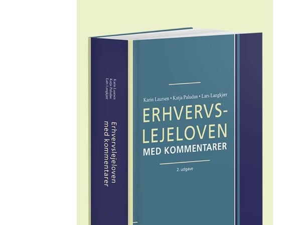 Erhvervslejeloven med kommentarer | Katja Paludan &amp; Lars Langkjær | Kieli: Tanska