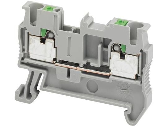 SCHNEIDER ELECTRIC Gennemgangsklemme push-in 2,5mm², vihreä