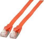 EFB Elektronik K5545RT.2, 2 m, Cat6a, U/FTP (STP), RJ-45, RJ-45, Rød