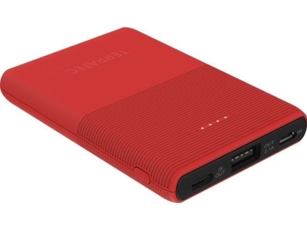 Terratec P50 Pocket, 5000 mAh, Lithium Polymer (LiPo), Rød