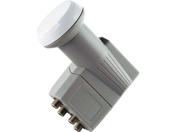 Schwaiger LNB4 - Lavstøysblokkomformer - firedobbel LNB