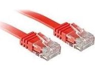 Lindy 47511, 1 m, Cat6, U/UTP (UTP), RJ-45, RJ-45, Rød