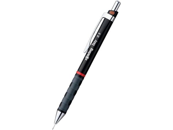 Rotring 1904695, musta, muovi, HB, 0,5 mm, 0,5 mm
