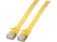EFB Elektronik K5545GE.1,5, 1,5 m, Cat6a, U/FTP (STP), RJ-45, RJ-45, Gult