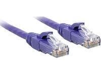 Lindy 48122, 1 m, Cat6, U/UTP (UTP), RJ-45, RJ-45, Lilla