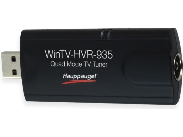 Hauppauge WinTV HVR-935C - Digital / analog TV-kanalvelger / radiokanalvelger / videofangstadapter - DVB-C, DVB-T2 - HDTV - USB 2.0 - PAL