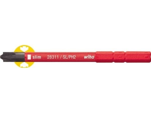 Wiha 34588, 1 stk, Phillips, Åbning, PH 2, 75 mm, 12 g