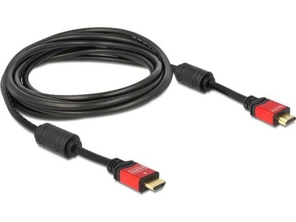 DeLOCK HDMI 1.3b Kabel 5.0m hane / hane, 5 m, HDMI Typ A (Standard), HDMI Typ A (Standard), 10,2 Gbit/sek.