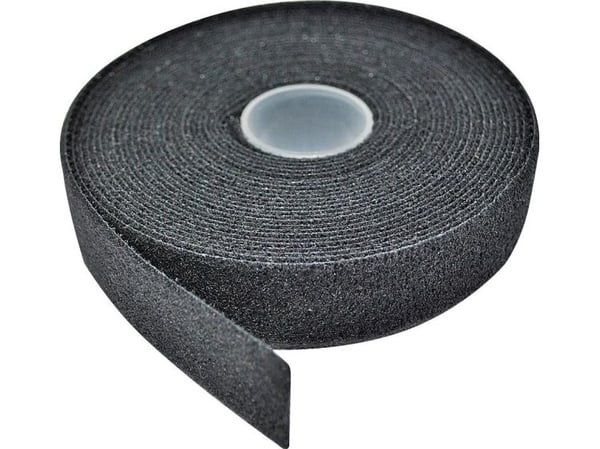 Lindy 40582, Koukullinen ja lenkillinen nippuside, musta, 20 mm, 1 kpl
