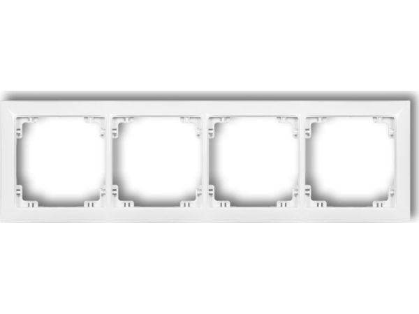 Karlik Universal nelinkertainen kehys Deco Soft valkoinen matto (25DRSO-4)