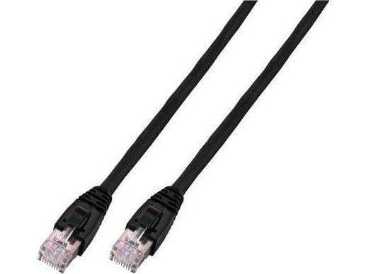 EFB-Elektronik RJ45 patchkabel Kat.6 U/UTP LSZH CCA svart 1m Produsent: EFB Elektronik (K8104SW.1)
