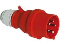 BALS CEE StikpropH6 400V 32A 5 polet RødMultigrip, Quick Connect®IP44, polyamidi