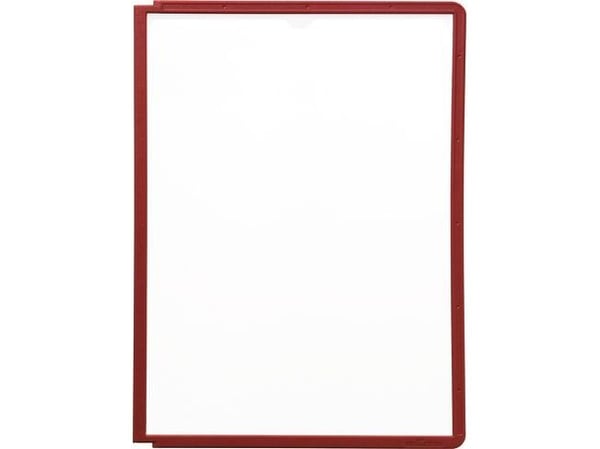 Registerlomme Durable Sherpa A4 rød (10 stk.)
