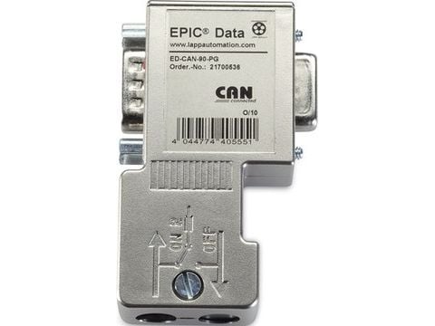 Lappkabel EPIC® Data CAN BUS -liitin ruuviliitännällä EPIC® ED-CAN-90-PG Sisältö: 1 kpl (21700536)