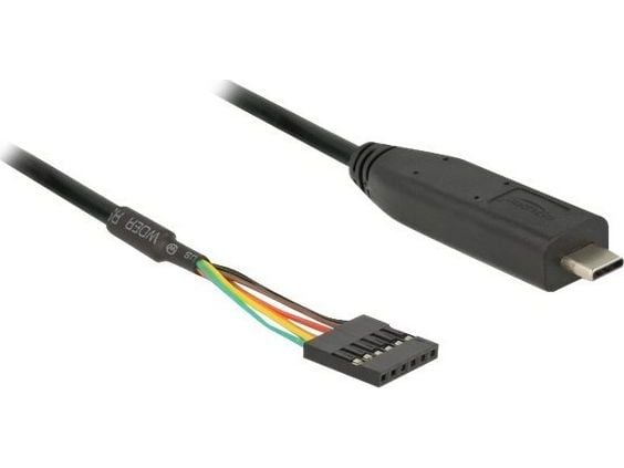 DeLOCK 63913, 2 m, USB C, Musta