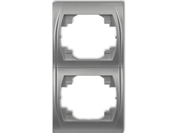 Karlik Logo Pystykehys hopea metallinen (7LRV-2)