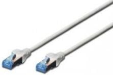 DIGITUS Ecoline - Liitäntäkaapeli - RJ-45 (han) til RJ-45 (han) - 3 m - FTP - CAT 5e - grå - vihreä