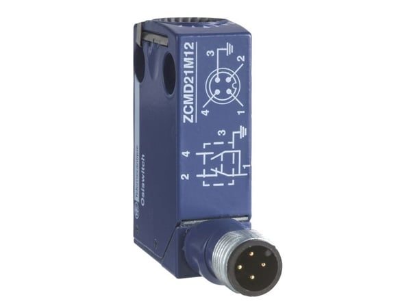 TELEMECANIQUE SENSORS Endestop krop. Metal. Snap. 1NO + 1NC. M12, 5 pol stik forbindelse. TELEMECANIQUE SENSORS Endestop krop. Metal. Snap. 1NO + 1NC. M12, 5 pol stik forbindelse.