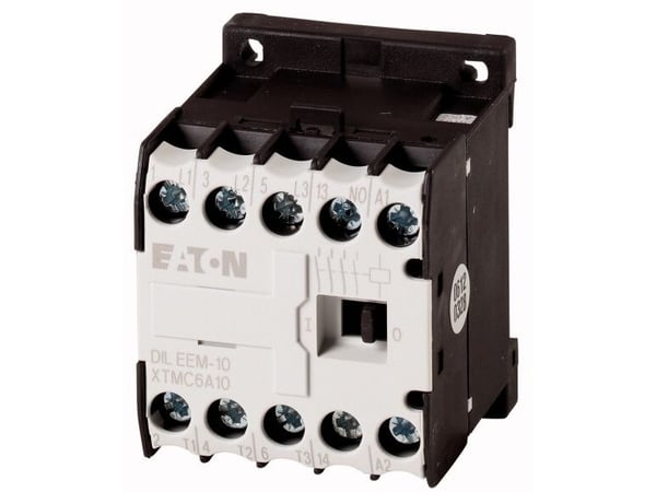 Eaton DILEEM-10(230V50HZ,240V60HZ), Musta, Valkoinen, IEC/EN 60947-4-1; UL 508; CSA-C22.2 No. 14-05; CE, 690 V, 50/60 Hz, 170 g, -25 - 50 °C