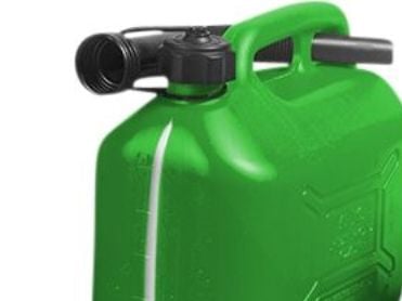 Sprehn heavy duty benzindunk - 5L plast benzindunk - godkendt t/transport