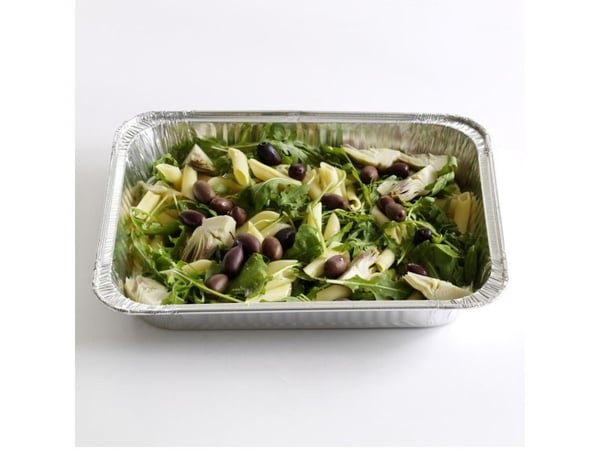 Gastrobakke, Plus Pack, 1/2GN 1-Compartments, Rektangulær kapacitet 2400ml,324x263x38mm aluminium, a