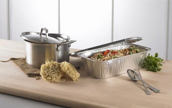 Gastrobakke, Plus Pack, 1/3GN 1-Compartments, Rektangulær kapacitet 2800ml,320x166x82mm aluminium, a
