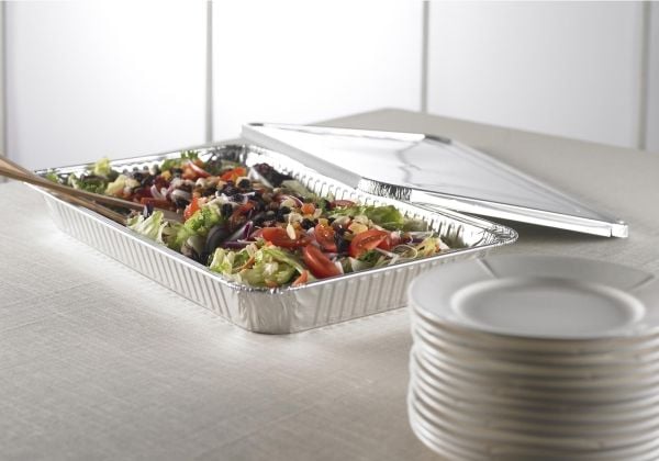 Låg t/gastrobakke, Plus Pack, 1/1GN Rektangulær,529x327x16mm aluminium, aluminium, pakke a 10 stk Fø