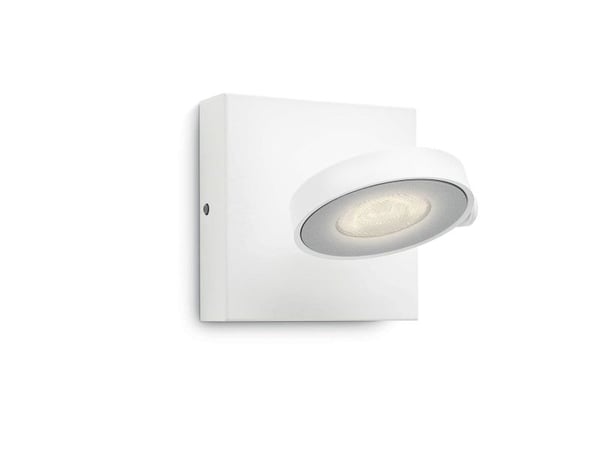 Philips WarmGlow LED Clockwork-spotlys til tak/vegg, Overflateegnet, Ikke-utskiftbare pærer, 1 ampuller, LED, 4,5 W, 2700 K