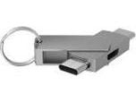 Terratec 272986, USB Type-C, USB Type-C, Micro-USB, Silver