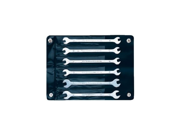 Bahco Dubbel U-nyckel, sats, mm, Kromlegerat stål, Rostfritt stål, 4x4,4.5x4.5,5x5,5.5x5.5,6x6,7x7, 70 g, 6 styck