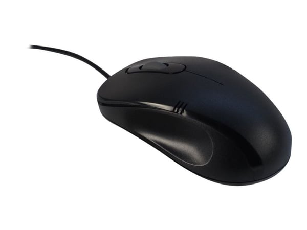Inter-Tech Eterno M-3026 - Mus - ergonomisk - optisk - 3 knapper - kablet - USB - løsvekt Inter-Tech Eterno M-3026 - Mus - ergonomisk - optisk - 3 knapper - kablet - USB - løsvekt