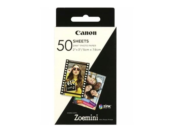 Canon 3215C002, 5x7.6 cm, 2x3", Valkoinen, 50 arkkia