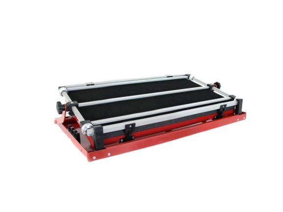 Ideal-tek PCSA-2, Svart, Metallisk, Röd, Skum, Gummi, 350 mm, 620 mm, 100 mm