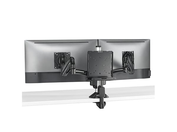 Chief Thin Client PC Monitor Mount Accessory - Black - Monteringskomponent (søylemontering) - for tynnklient