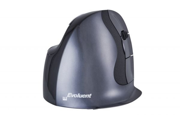 Bakker Elkhuizen Evoluent D Small - Vertikal mus - høyrehendt - 6 knapper - trådløs