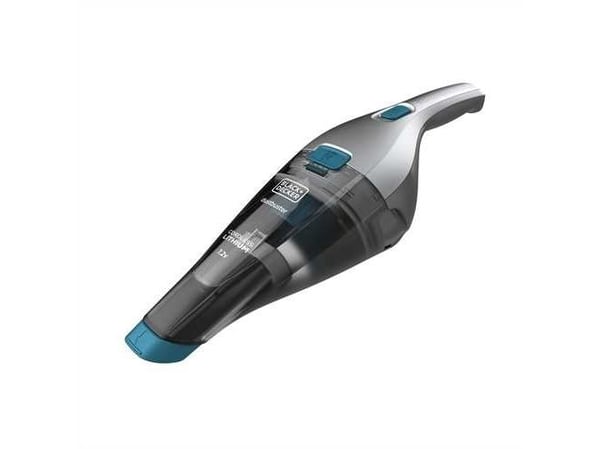 BLACK+DECKER DustBuster - Støvsuger - håndholdt - uten pose - uten kabel - blå/sølv