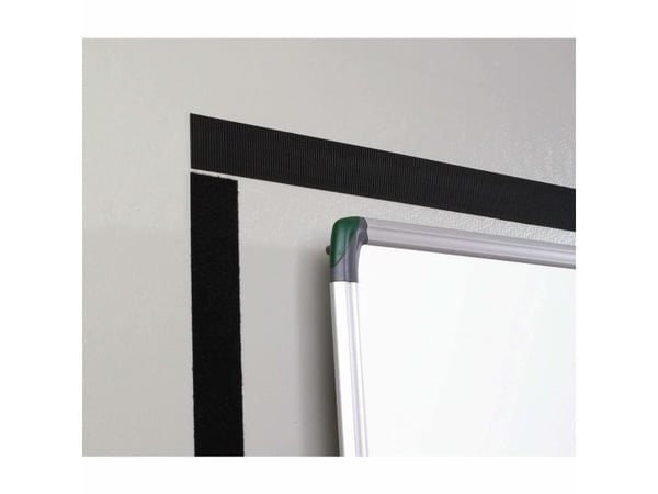 Velcro VEL-EC60245, Svart, 50 mm, 2,5 m, 1 styck, Låda