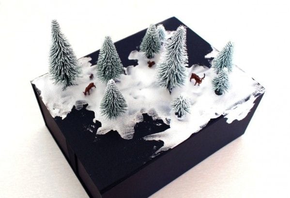 NOCH Snowy Fir Trees, Grønn