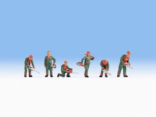 NOCH Forest Workers, HO (1:87), Grønn, Oransje