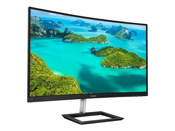 Philips E-line 272E1CA - LED-skjerm - kurvet - 27" - 1920 x 1080 Full HD (1080p) @ 75 Hz - VA - 250 cd/m² - 3000:1 - 4 ms - HDMI, VGA, DisplayPort ...