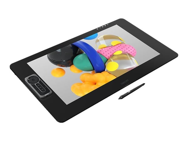 Wacom Cintiq Pro 24 - DTK-2420 - Digitizer m/ LCD-skærm - 52.2 x 29.4 cm - elektromagnetisk - 17 knapper - kabling - HDMI, DisplayPort, USB-C