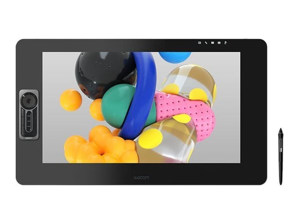 Wacom Cintiq Pro 24 - DTK-2420 - Digitizer m/ LCD-skærm - 52.2 x 29.4 cm - elektromagnetisk - 17 knapper - kabling - HDMI, DisplayPort, USB-C