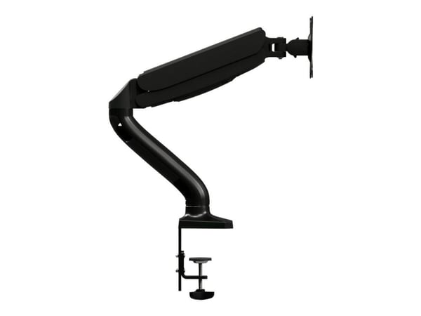 AOC AS110D0 - Monteringssats - justerbar arm - för LCD-display - aluminiumlegering - svart - skärmstorlek: upp till 27 tum - disk-monteringsbar