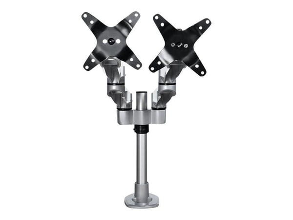 StarTech.com Desk Mount Dual Monitor Arm, Premium nivelletty monitorivarsi, jopa 27" VESA Mount -näytöt, korkeussäädettävä monitorikiinnike, pyöriv...