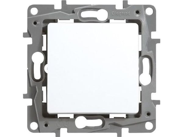 Legrand trappbrytare enkel vit (764501)
