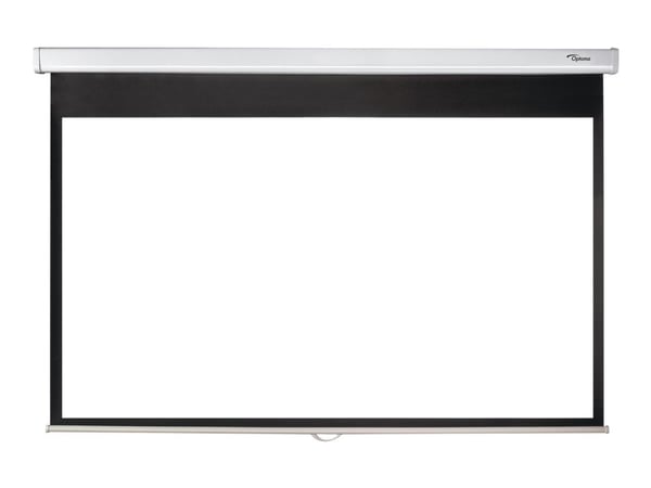 Optoma Panoview Pull Down Manual with CSR DS-9084PMG+ - Projektorduk - takmontering, väggmontering - 84" (213 cm) - 16:9 - Matte White - för Optoma... Optoma Panoview Pull Down Manual with CSR DS-9084PMG+ - Projektorduk - takmontering, väggmontering - 84" (213 cm) - 16:9 - Matte White - för Optoma...
